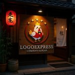 画像16: タキシードを着たおしゃれなニワトリのロゴ (16)