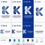 画像18: ポリゴンデザインが光る「K」の先進的ロゴ (18)