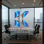 画像11: ポリゴンデザインが光る「K」の先進的ロゴ (11)