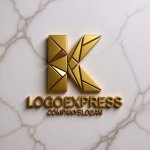 画像13: ポリゴンデザインが光る「K」の先進的ロゴ (13)