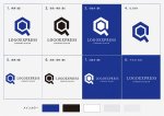 画像18: ヘキサゴンを組み合わせた「Q」の先進的ロゴ (18)