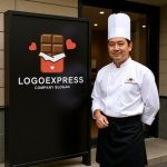 画像7: 愛を込めたチョコレートの甘いロゴ (7)