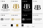画像18: 洗練された「BB」のシンメトリーロゴ (18)
