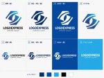 画像18: 先進的な曲線が描く「S」のモダンロゴ (18)