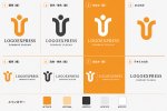 画像18: 人と「U」が融合したコミュニティ・シンボルロゴ (18)