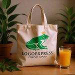 画像8: 王冠をかぶったカエルの気品あるロゴ (8)