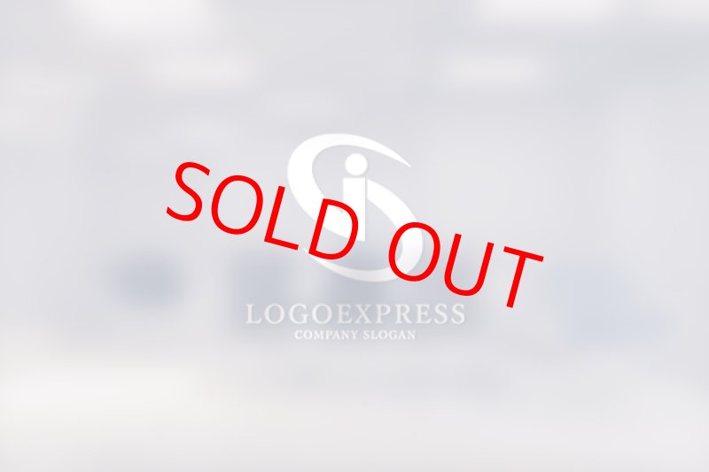 画像12: GとSと人をモチーフとしたシャープな青いロゴ (12)