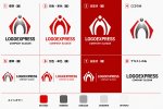 画像18: 人と建築が融合した先進的な「M」のロゴ (18)