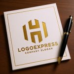 画像6: ヘキサゴンに収められた「H」の堅実なロゴ (6)