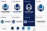 画像18: ヘキサゴンに収められた「W」の先進的なロゴ (18)