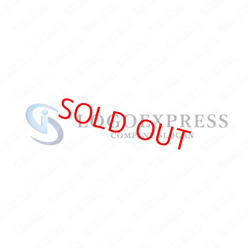 画像2: GとSと人をモチーフとしたシャープな青いロゴ (2)