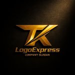 画像12: 先進的でスピード感のある「TK」のロゴ (12)