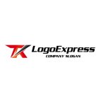 画像2: 先進的でスピード感のある「TK」のロゴ (2)