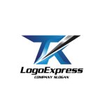 画像3: 先進的でスピード感のある「TK」のロゴ (3)
