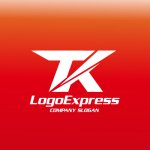 画像4: 先進的でスピード感のある「TK」のロゴ (4)