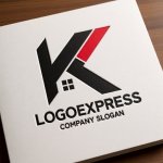 画像14: 「Y」と「K」家を融合させた不動産ロゴ (14)