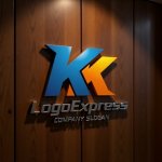 画像5: 先進的で躍動感あふれる「KK」のロゴ (5)