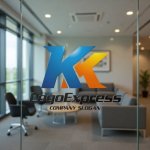 画像9: 先進的で躍動感あふれる「KK」のロゴ (9)