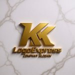 画像13: 先進的で躍動感あふれる「KK」のロゴ (13)