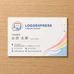 画像17: 虹と手のひらに守られる、笑顔の歯のロゴ (17)