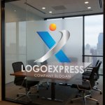 画像11: 「X」と人物が融合した先進的なロゴ (11)