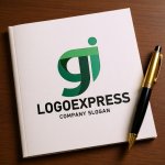 画像6: 「gi」と躍動する人物が融合したコミュニティロゴ (6)