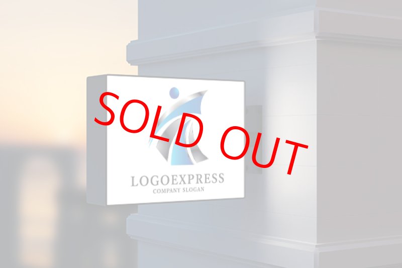 画像7: Tと人をモチーフとした未来につながる青と黒のロゴ (7)