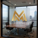 画像11: 幾何学的なラインが織りなす「M」のロゴ (11)
