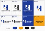 画像18: 「H」と住まいを融合させた不動産ロゴ (18)