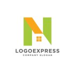画像3: 「N」と住まいを融合させた先進的不動産ロゴ (3)