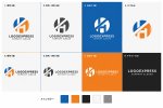 画像18: 円と「H」が融合した先進的ロゴ (18)