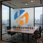 画像11: 円と「H」が融合した先進的ロゴ (11)
