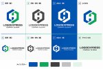 画像18: ヘキサゴンに収められた「GH」の先進的ロゴ (18)