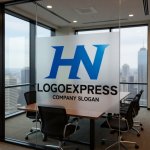 画像11: 先進的でスピード感のある「HN」のロゴ (11)