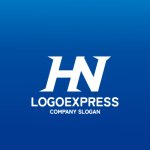 画像4: 先進的でスピード感のある「HN」のロゴ (4)