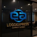 画像15: 円と「ea」が融合した先進的ロゴ (15)