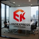 画像11: ヘキサゴンに収められた「EK」の先進的ロゴ (11)