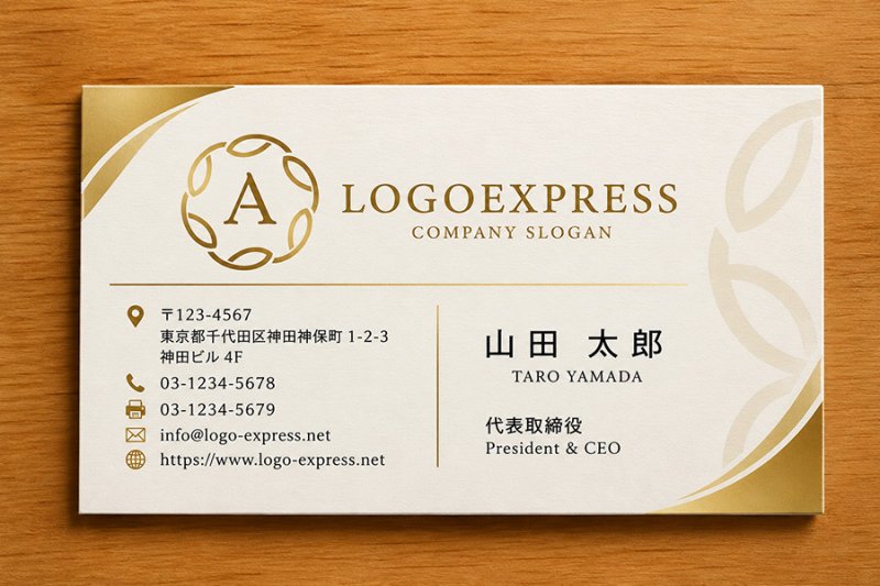 画像17: ゴールドの月桂冠に囲まれた「A」の優雅なロゴ (17)