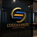 画像15: 円とストライプが描く先進的な「S」のロゴ (15)