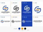 画像18: 円とストライプが描く先進的な「S」のロゴ (18)