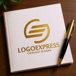 画像6: 円とストライプが描く先進的な「S」のロゴ (6)