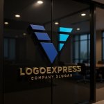 画像15: 先進的でスピード感のある「V」のロゴ (15)