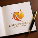 画像6: 躍動感あふれる「X」と「R」の先進的ロゴ (6)