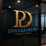 画像15: 「PD」を融合させた洗練されたロゴ (15)