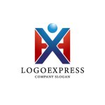 画像1: 「HX」と人物が融合したコミュニティロゴ (1)