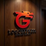 画像5: 「G」とドラゴンが融合した力強いロゴ (5)
