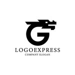 画像3: 「G」とドラゴンが融合した力強いロゴ (3)