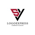 画像3: 「SY」を融合させた気品ある幾何学ロゴ (3)