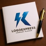 画像6: 稲妻と「K」が融合した先進的ロゴ (6)