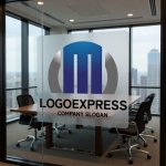 画像11: 円形フレームに収まる「M」の安定感あるロゴ (11)
